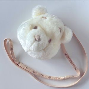 Tokyo Disney Winnie the Pooh plush pass holder bag